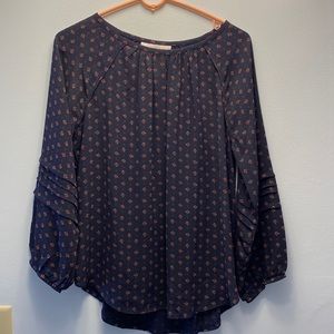 LOFT Floral Blouse